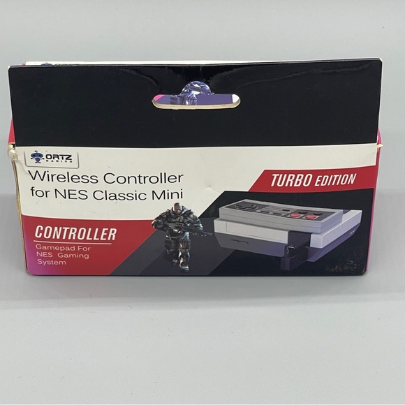 WIRELESS Controller For NES Classic Mini **Turbo Edition ORTZ - Picture 3 of 9
